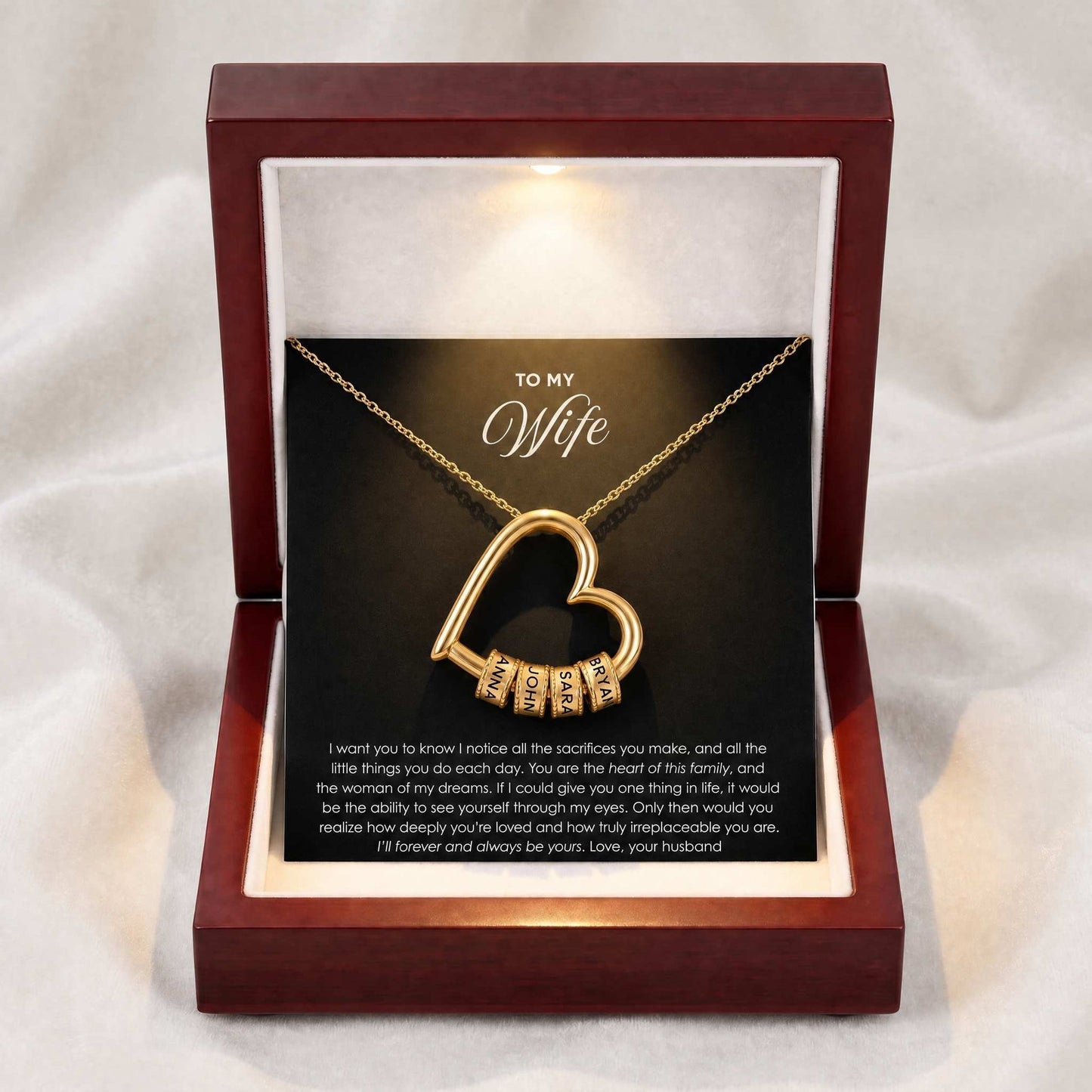 "The Heart of the Family" Necklace