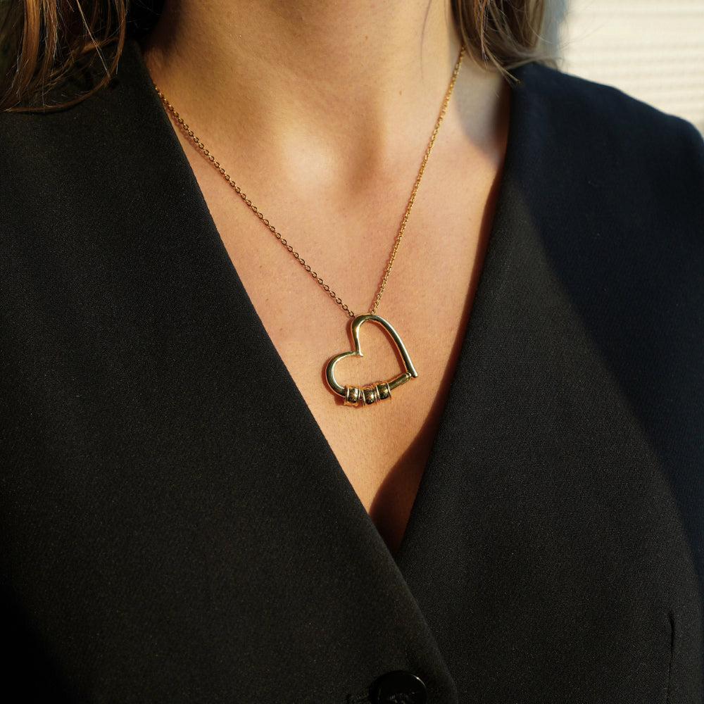 Heart of Our Family - Personalized Necklace with Luxury Red Gift Box
